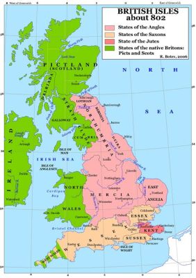 アイルランド・アングロサクソン戦争: 8世紀のブリテン島における民族対立と権力闘争