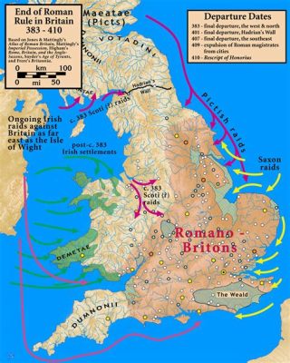 アイルランドにおけるローマ帝国の侵略: 3世紀にわたるブリタニアの支配とケルト文化への影響